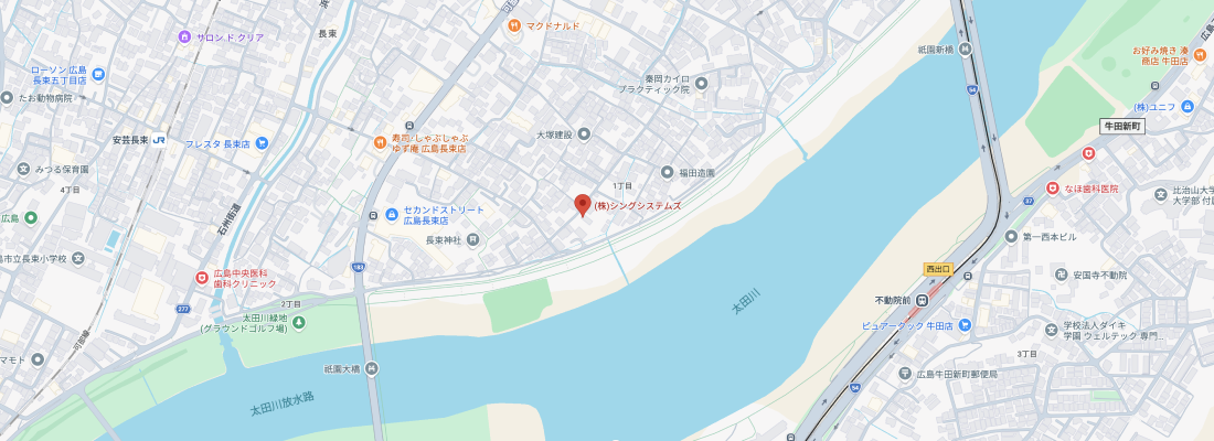 株式会社シングシステムズ 周辺地図